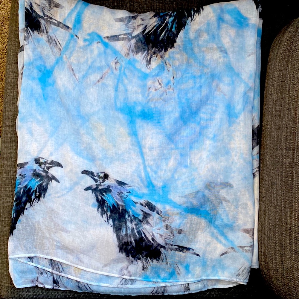 Edgar Allen Poe’s The Raven Scarf